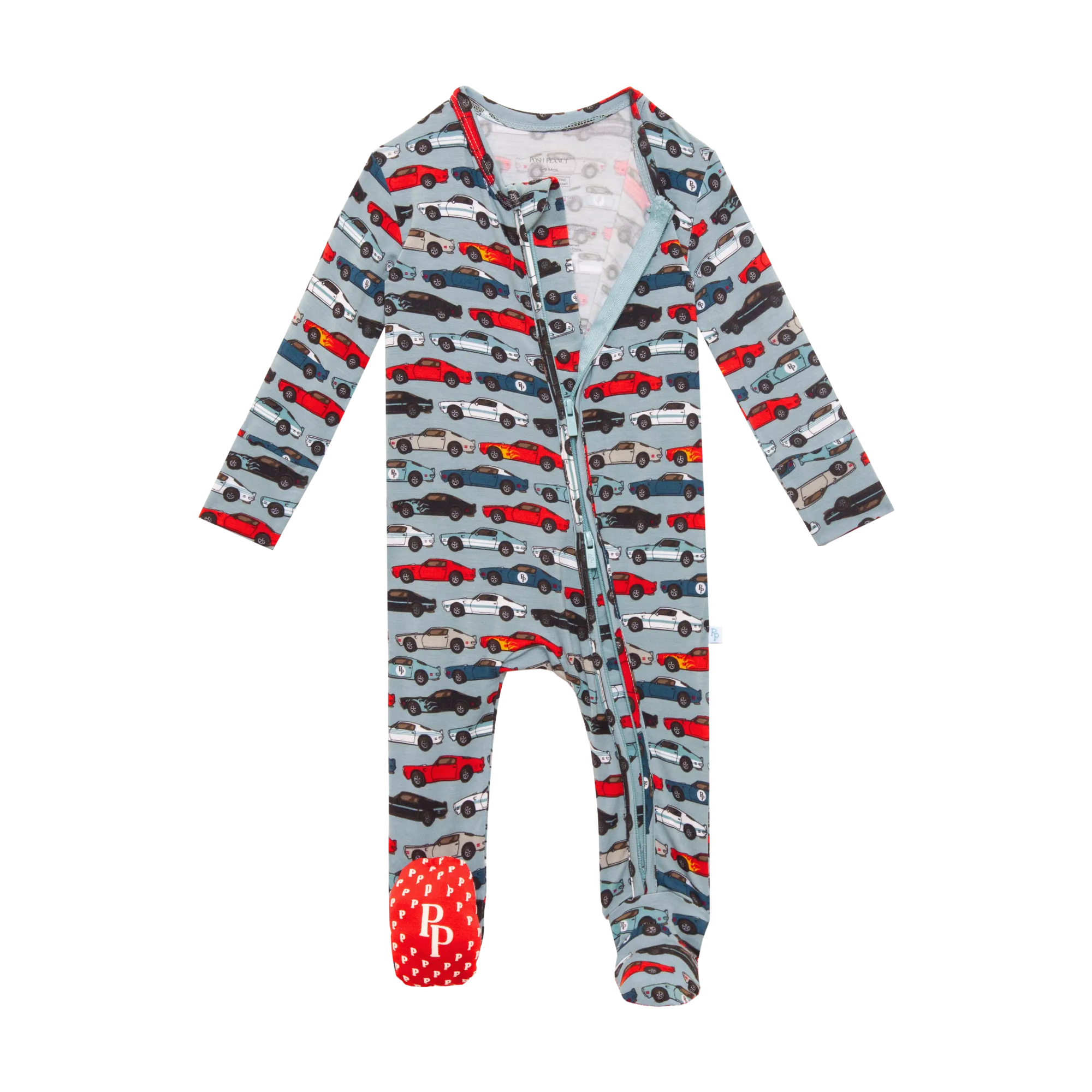 Posh Peanut Miles Zippered Footie