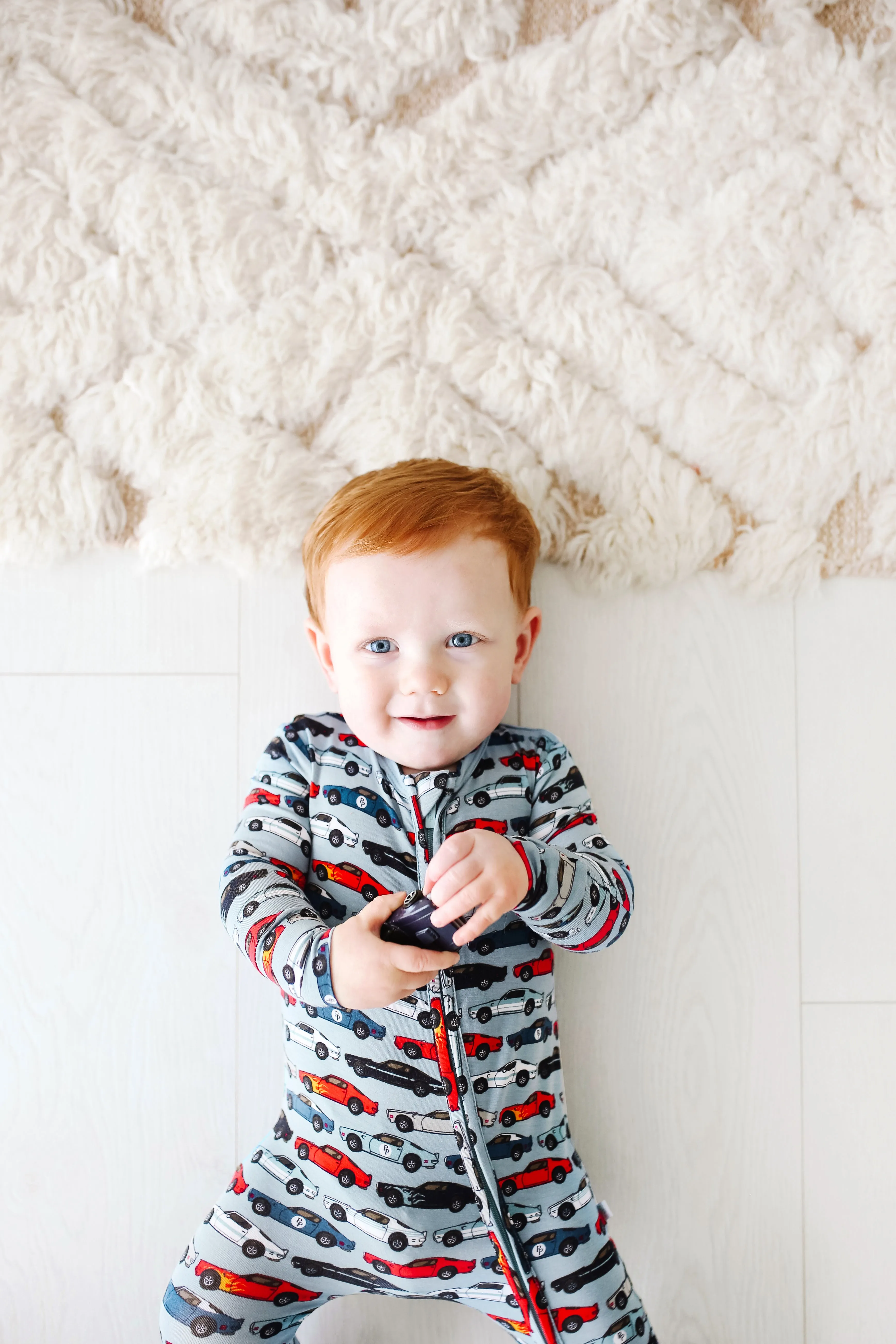 Posh Peanut Miles Zippered Footie