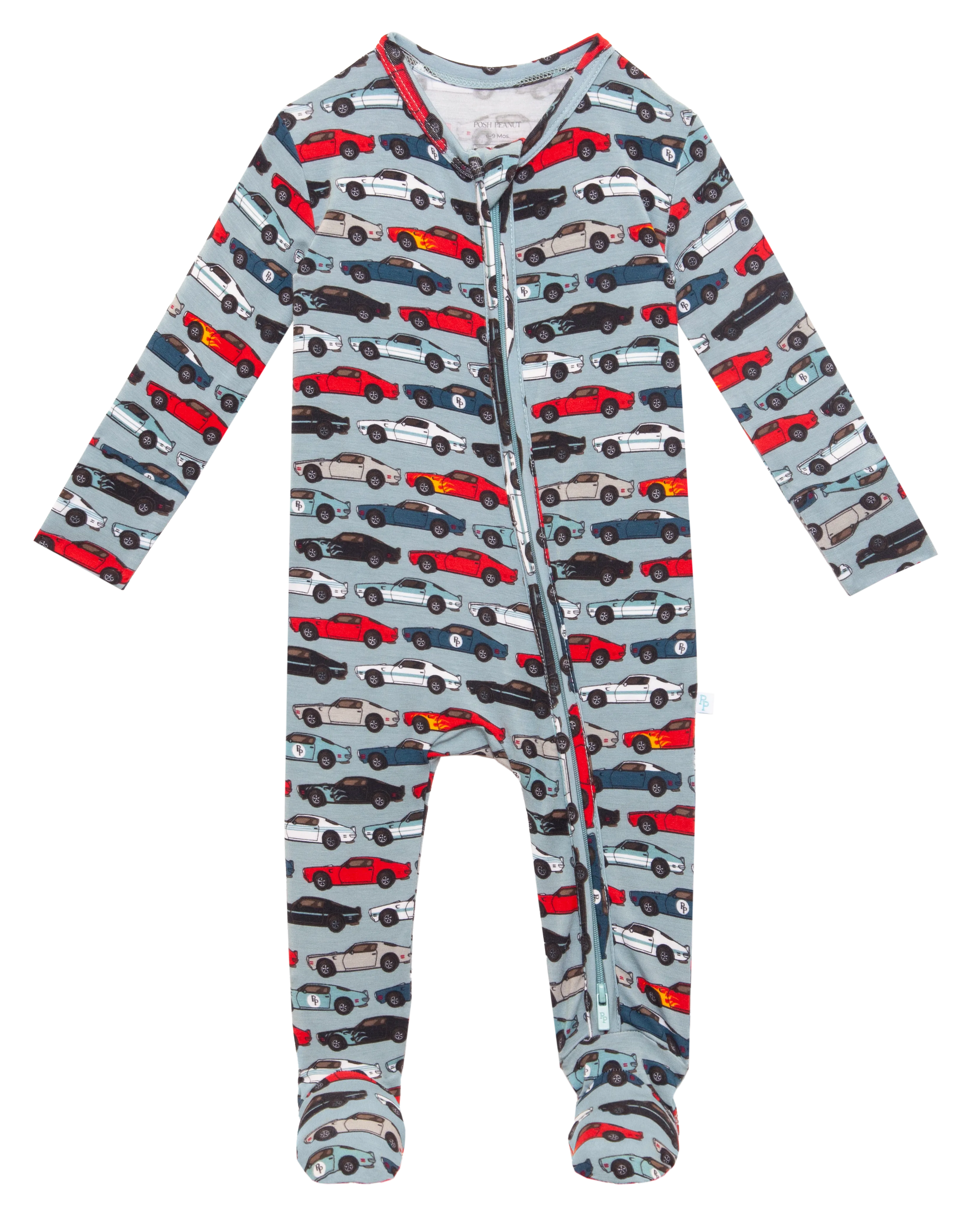 Posh Peanut Miles Zippered Footie