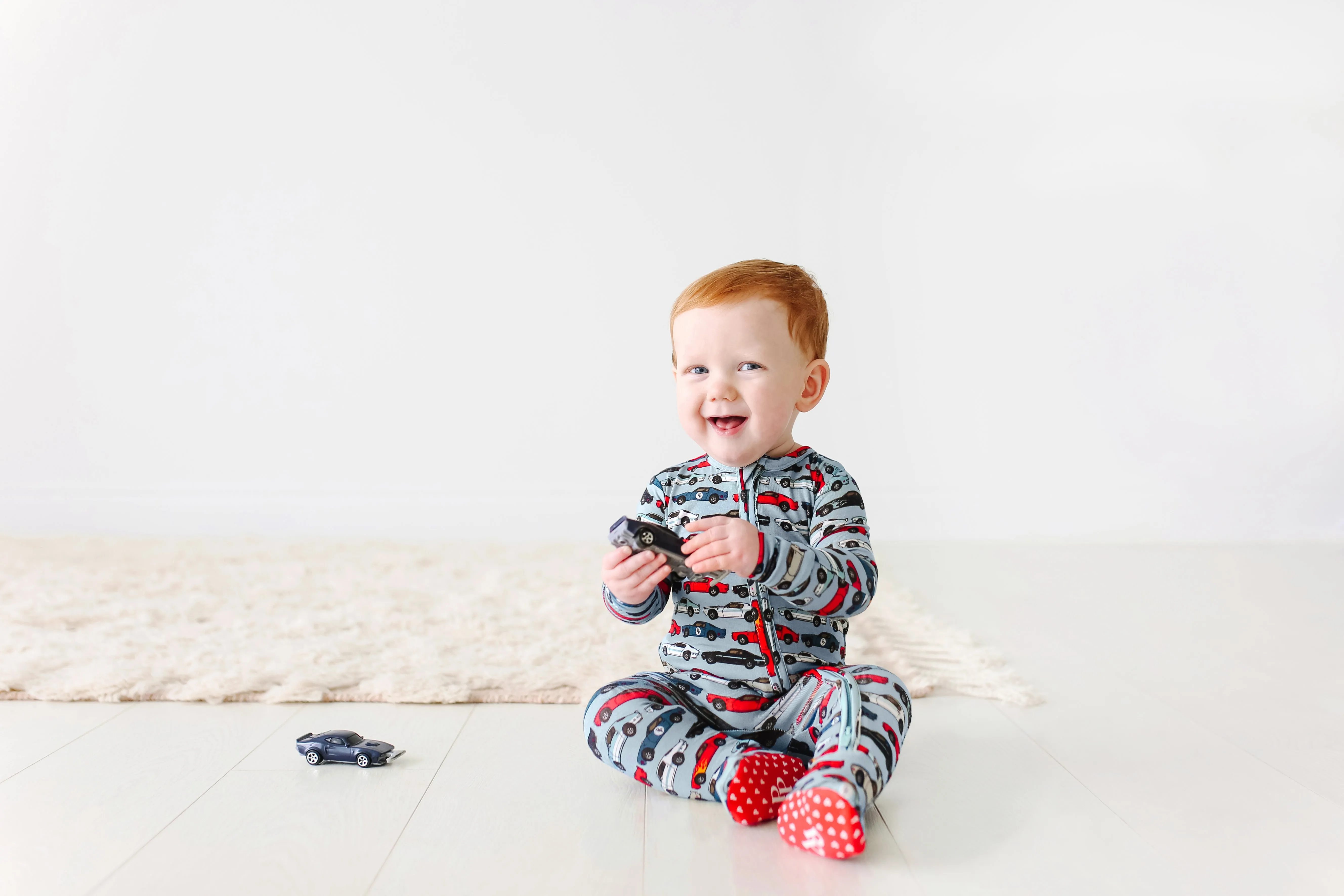 Posh Peanut Miles Zippered Footie