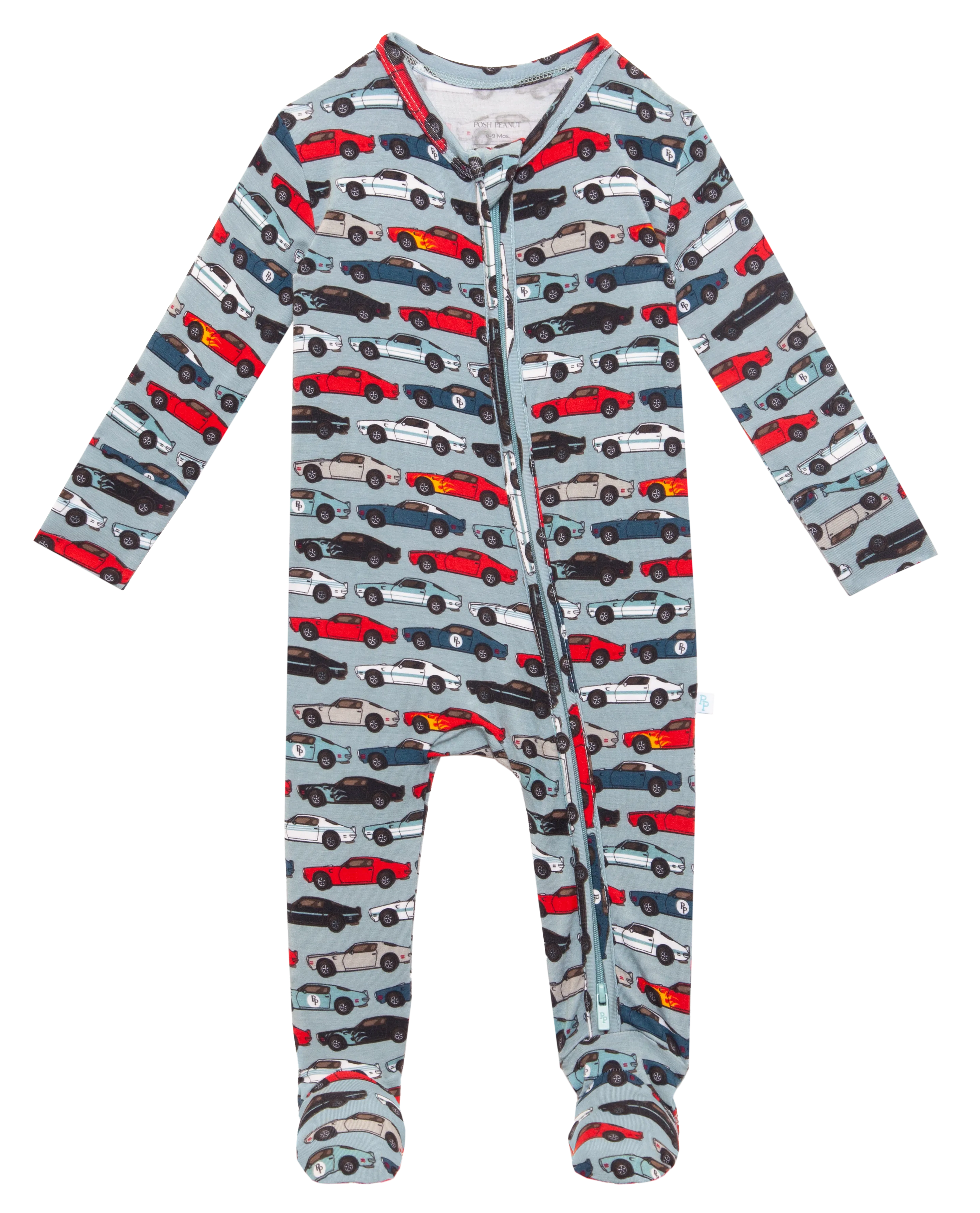 Posh Peanut Miles Zippered Footie
