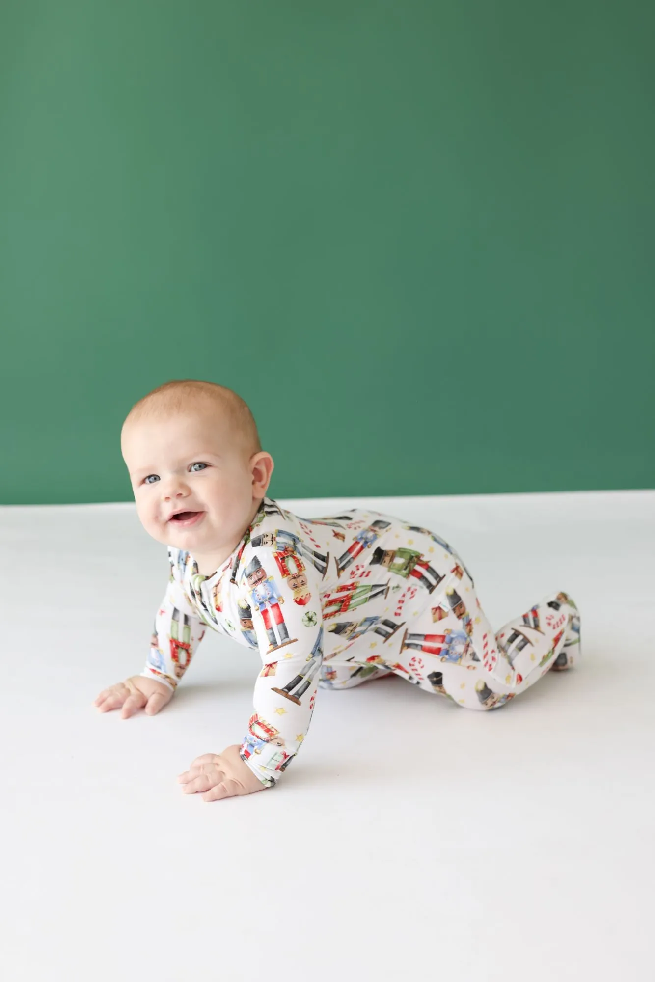 Posh Peanut Nutcracker Footie with Zipper