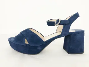 Prada Suede Platform Sandal Size 40 It (10 Us)