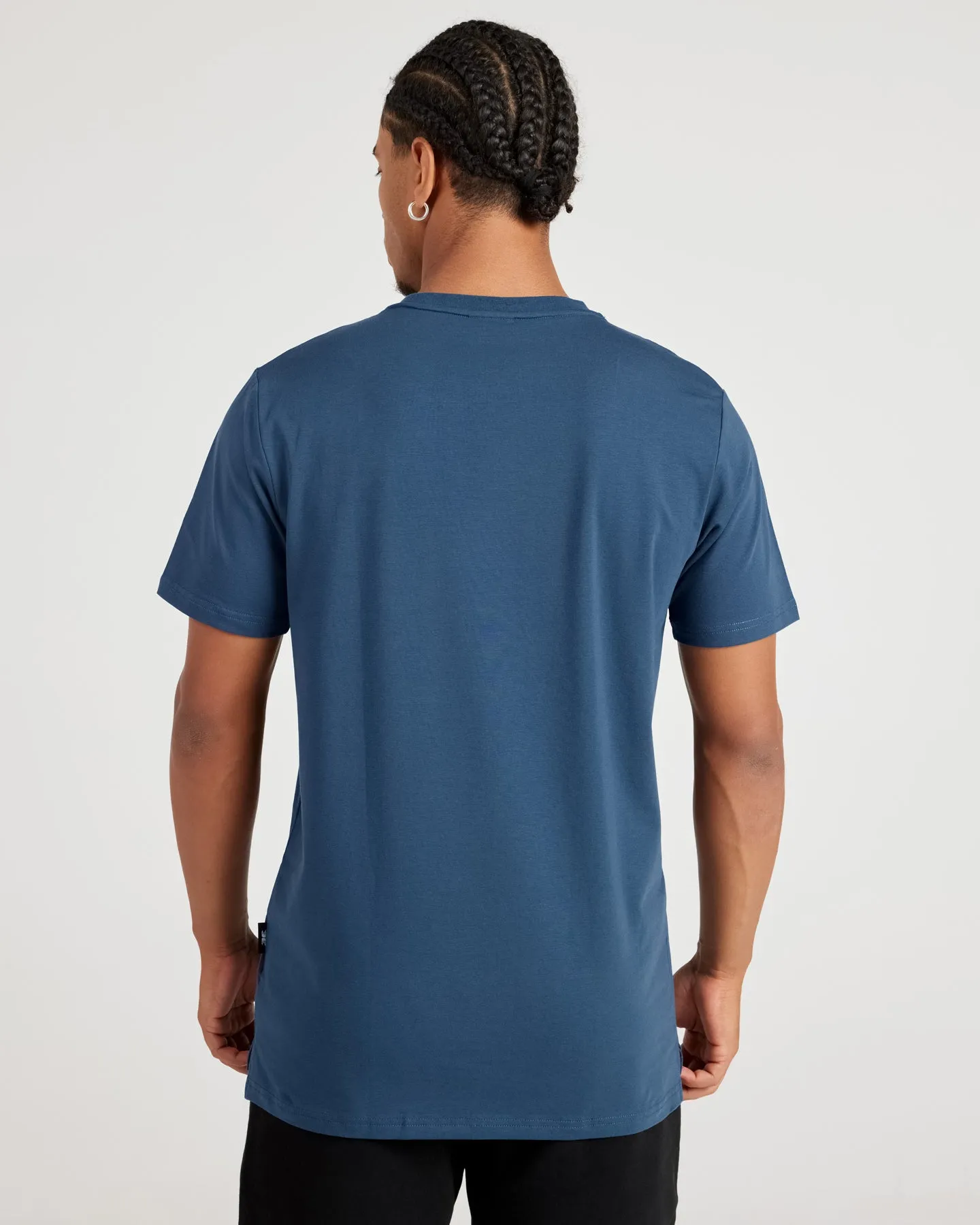 Pursuit Fitted Tee - Deep Blue
