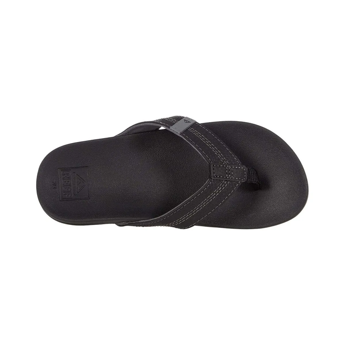 Reef Kid's Cushion Phantom Black Flip Flop GS (Grade School)