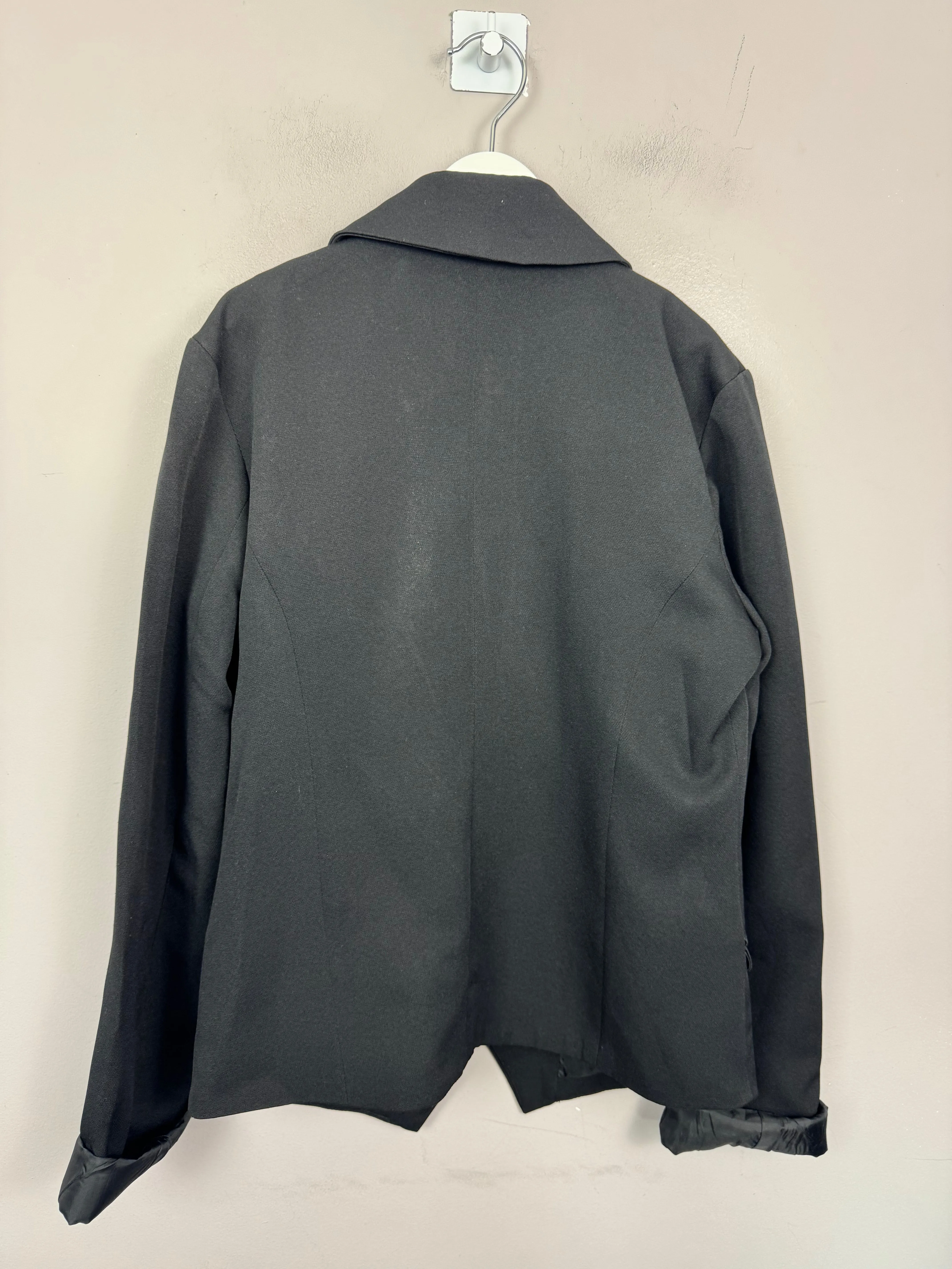 River Island black blazer 11-12y