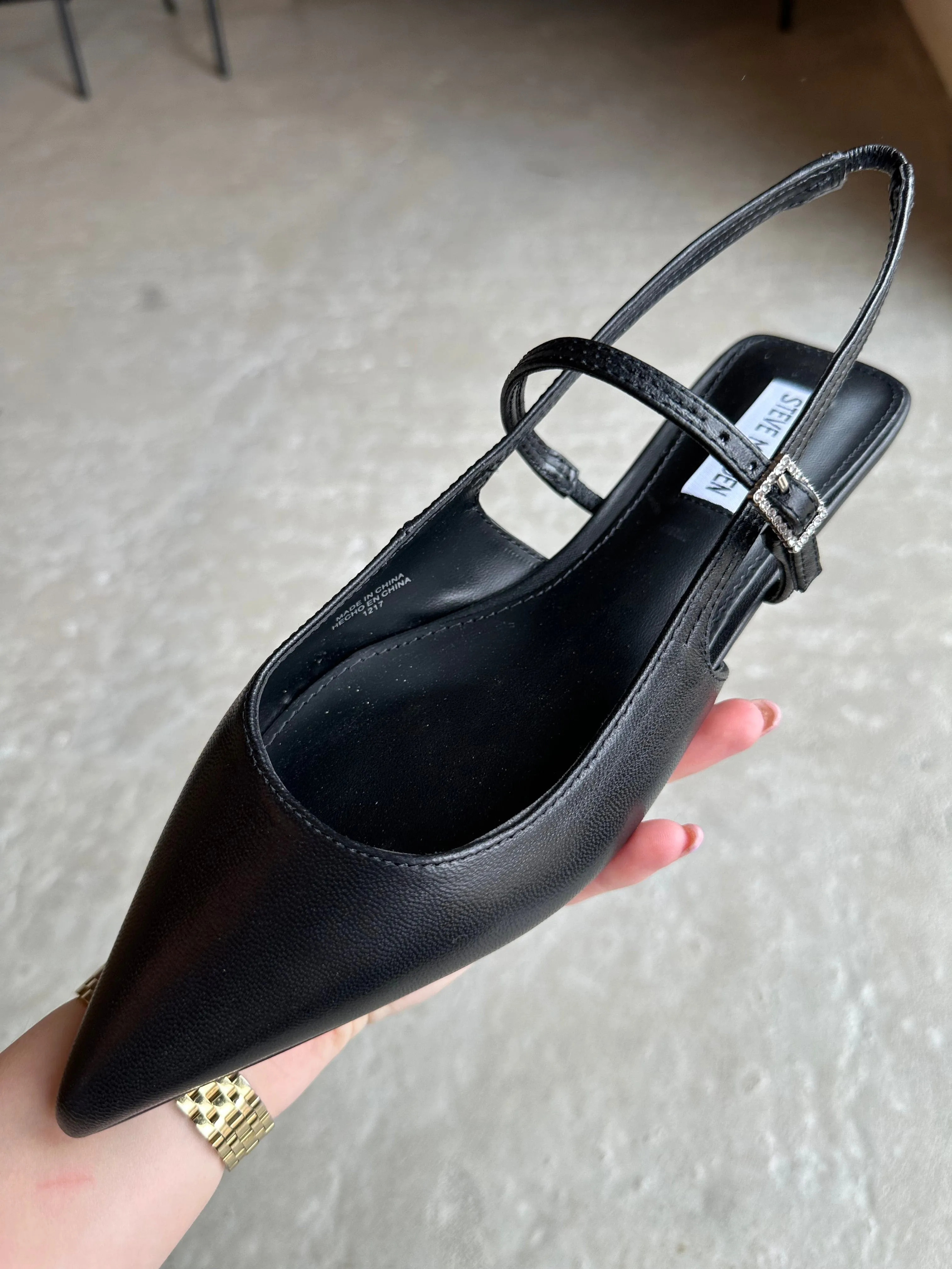 Sandal with buckles - Krystan sandal black - Steve Madden