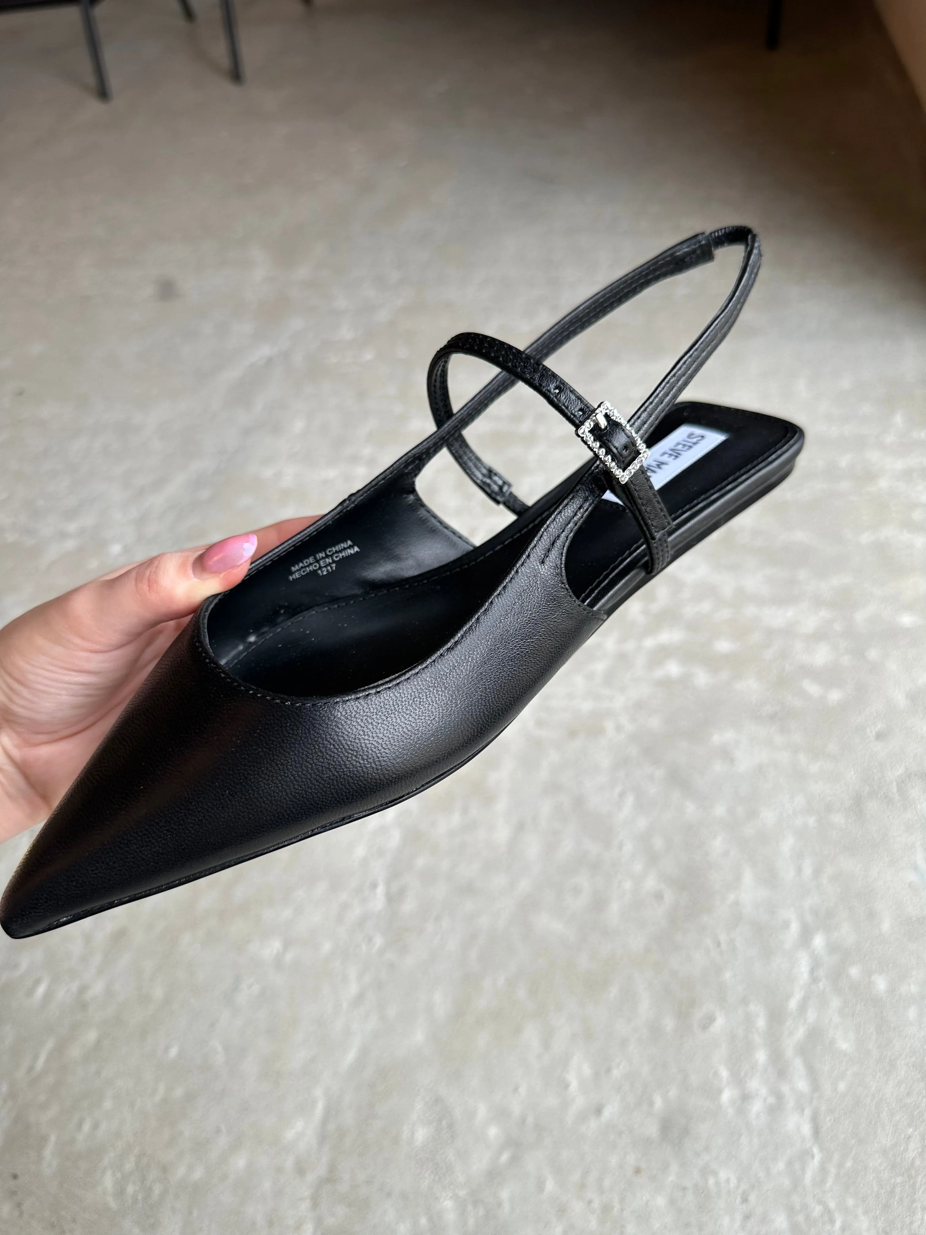 Sandal with buckles - Krystan sandal black - Steve Madden