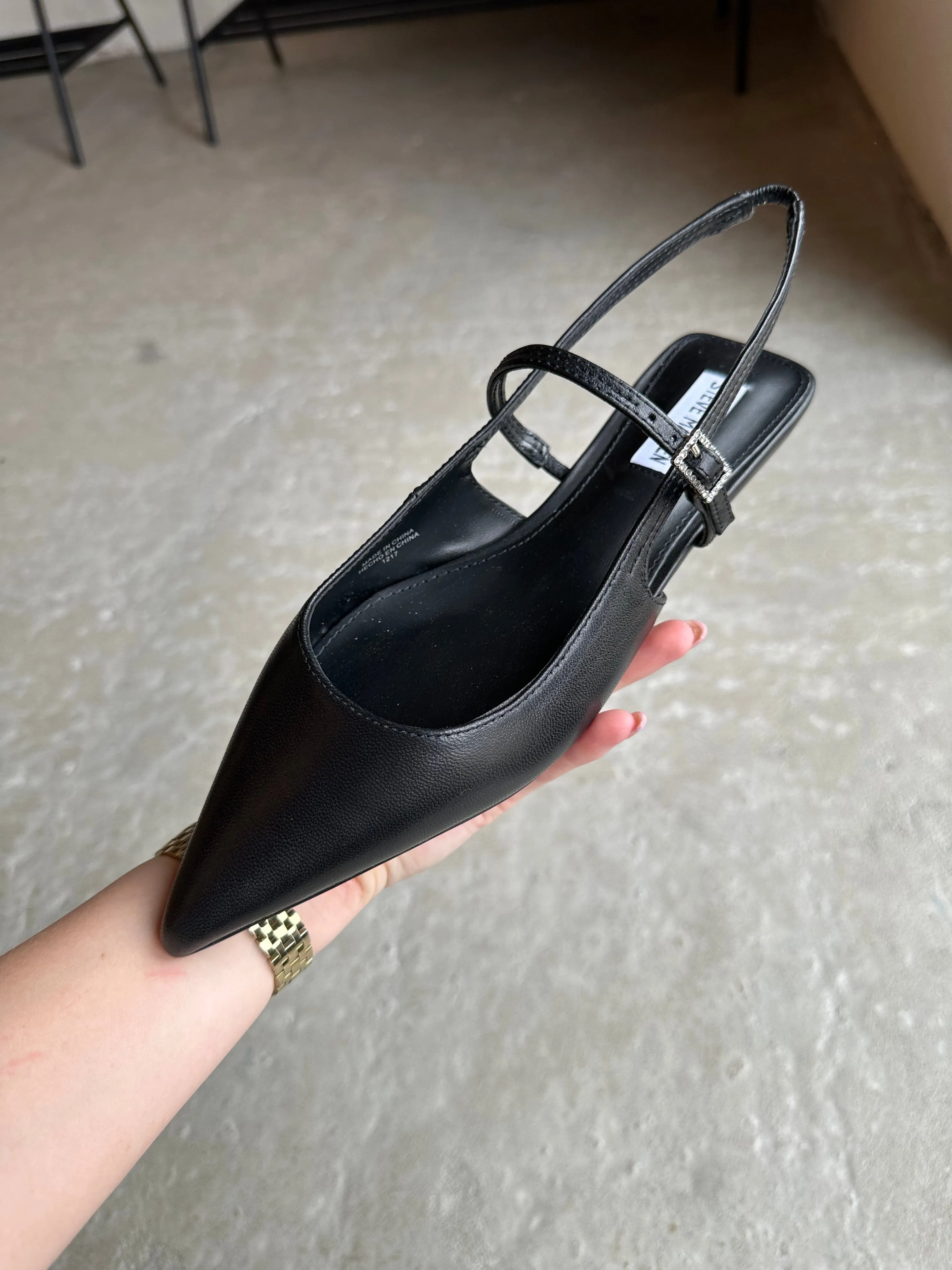 Sandal with buckles - Krystan sandal black - Steve Madden