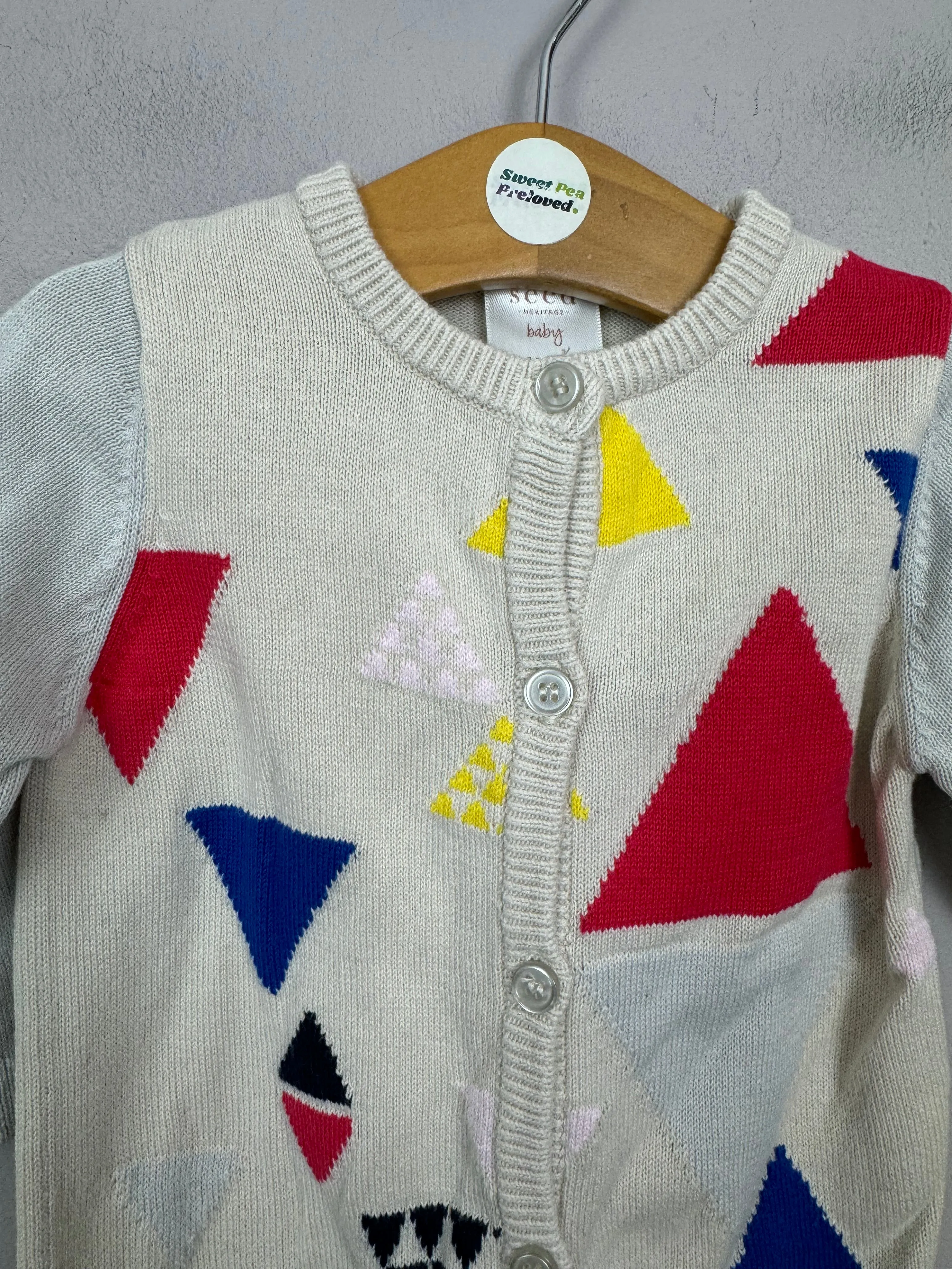 Seed Heritage Cardigan 3-6m