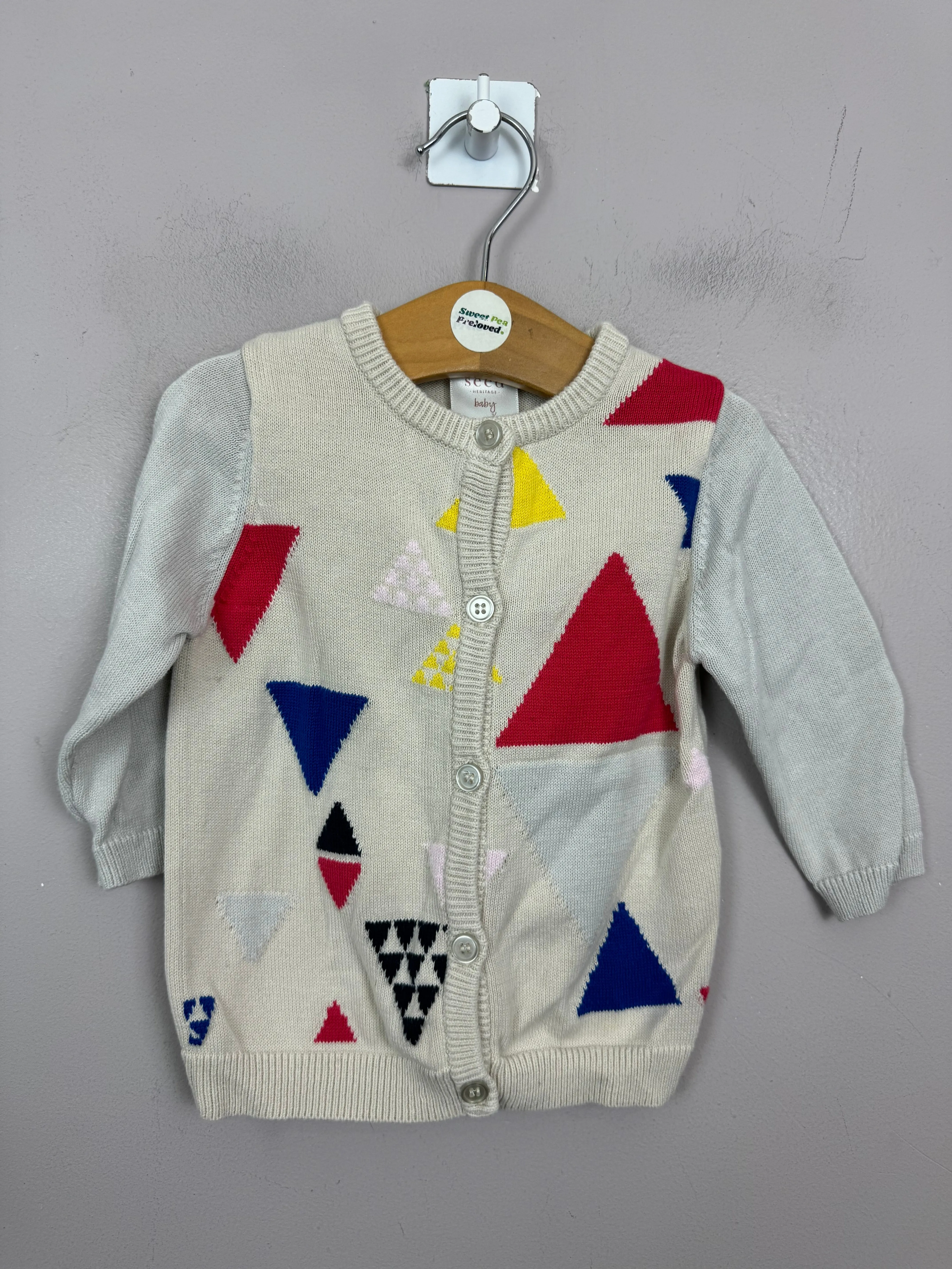 Seed Heritage Cardigan 3-6m