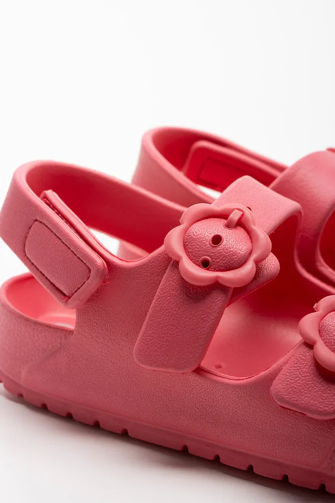 Slide Sandal Coral