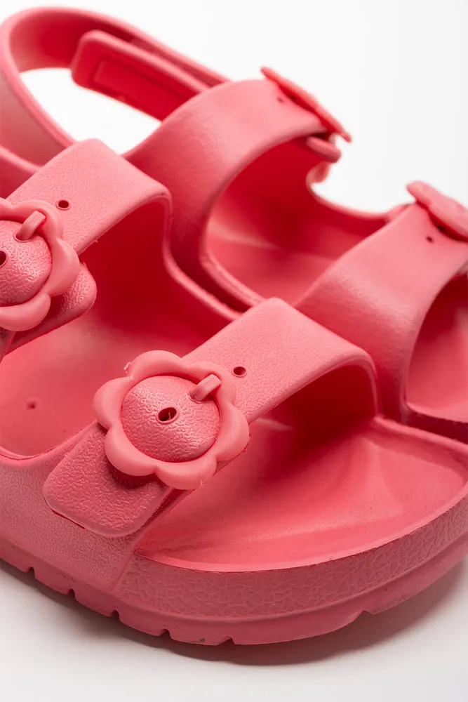 Slide Sandal Coral