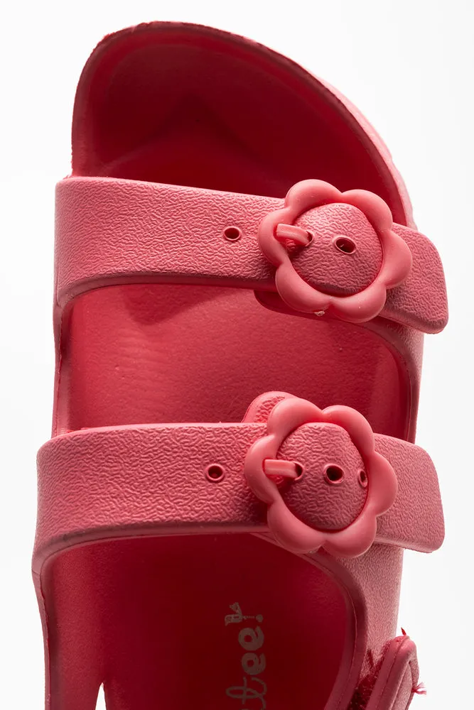 Slide Sandal Coral