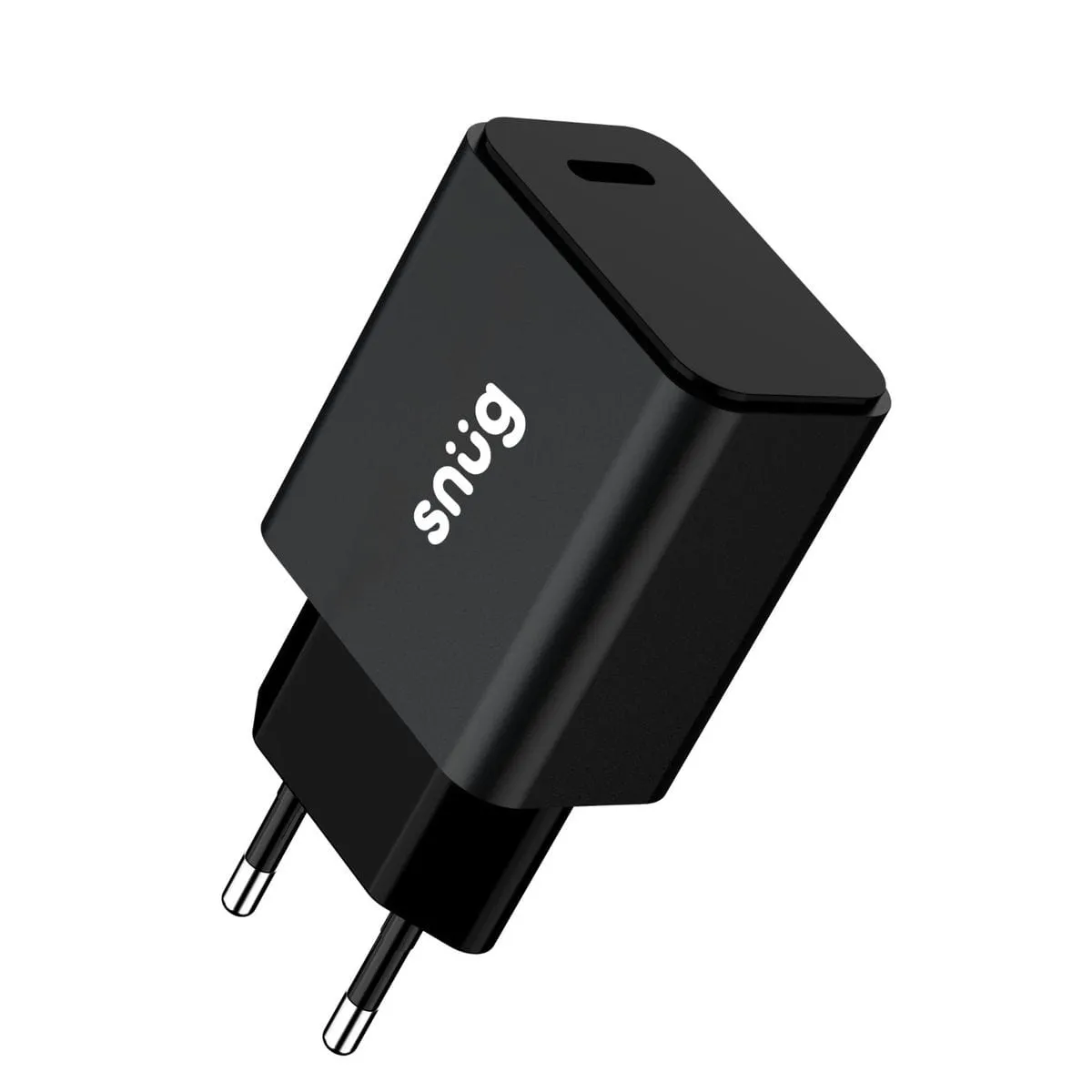 Snug 1 Port 20W PD Wall Charger - Black