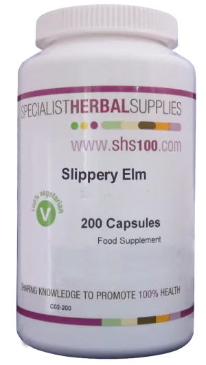 Specialist Herbal Supplies (SHS) Slippery Elm Capsules 200's