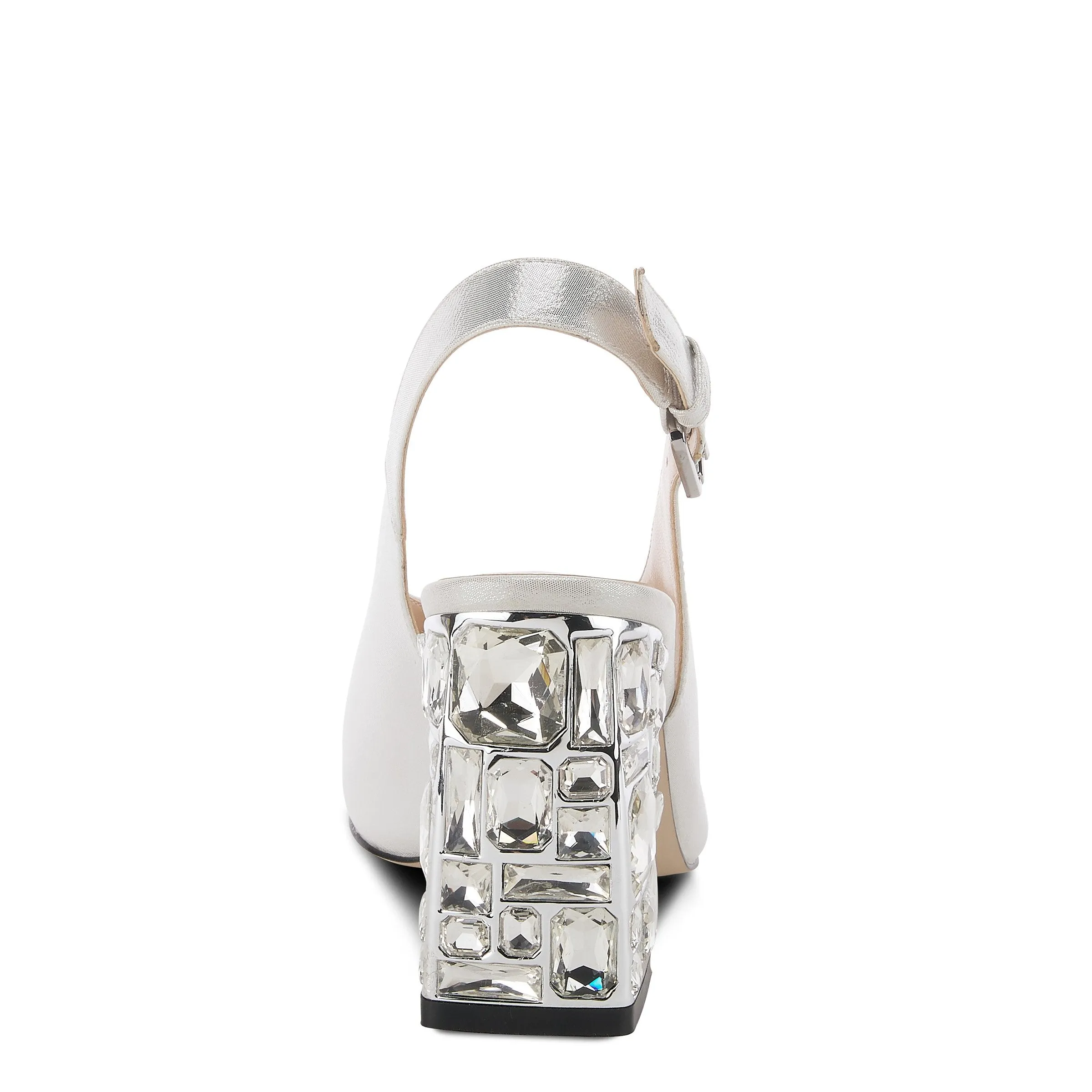 Spring Step Shoes  Azura Dazzley Sandal Women’s Metallic Pebbled Leather