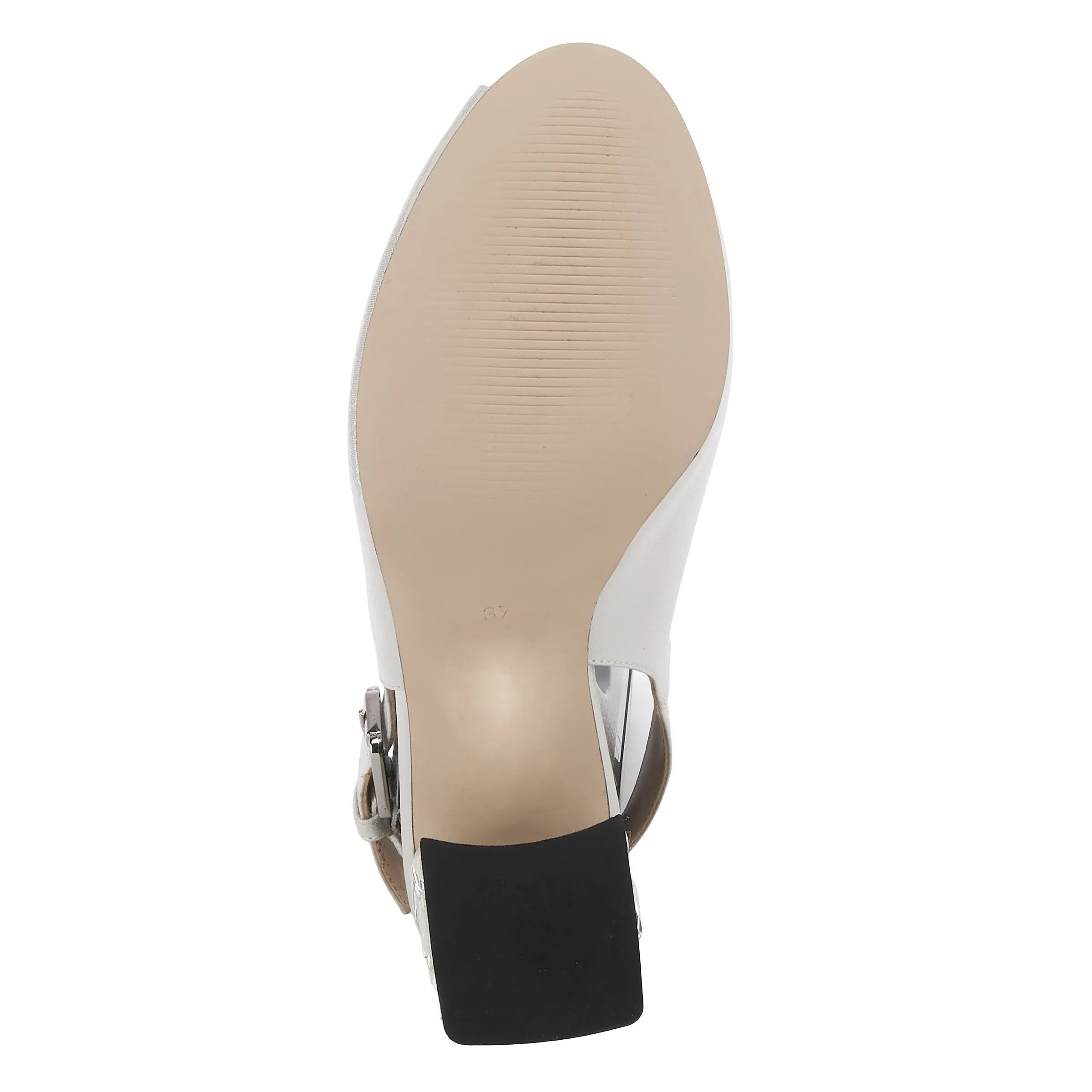 Spring Step Shoes  Azura Dazzley Sandal Women’s Metallic Pebbled Leather