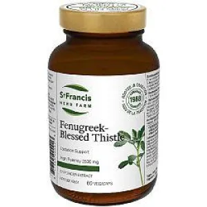 St Francis Herb Farm Fenugreek Blessed Thistle (60 VCaps)