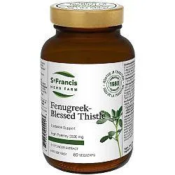 St Francis Herb Farm Fenugreek Blessed Thistle (60 VCaps)