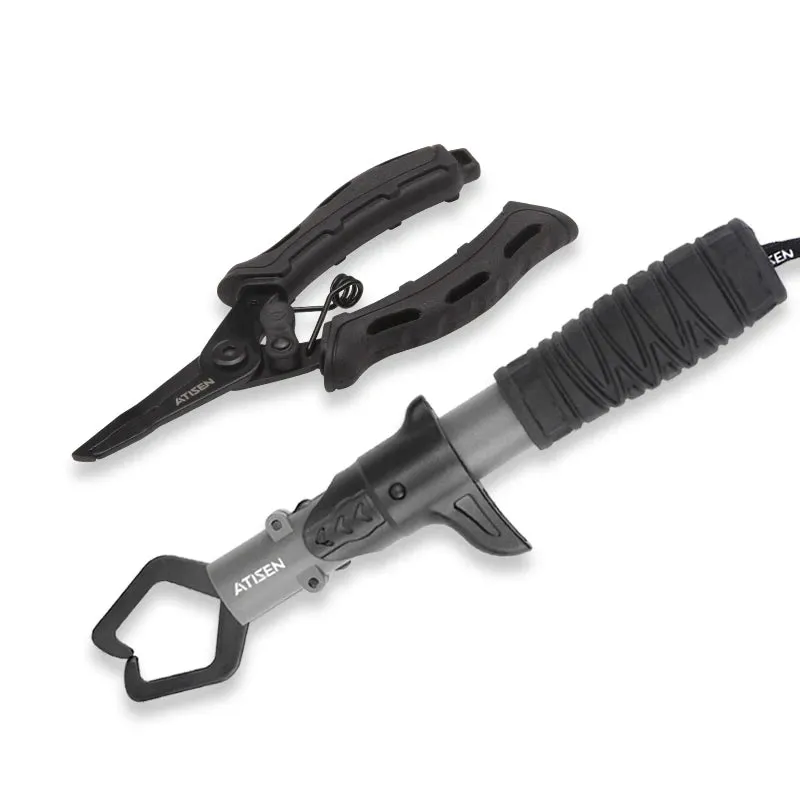 Stainless Steel Fishing Grip Professional pliers cutter Tool Fish Grabber Clip