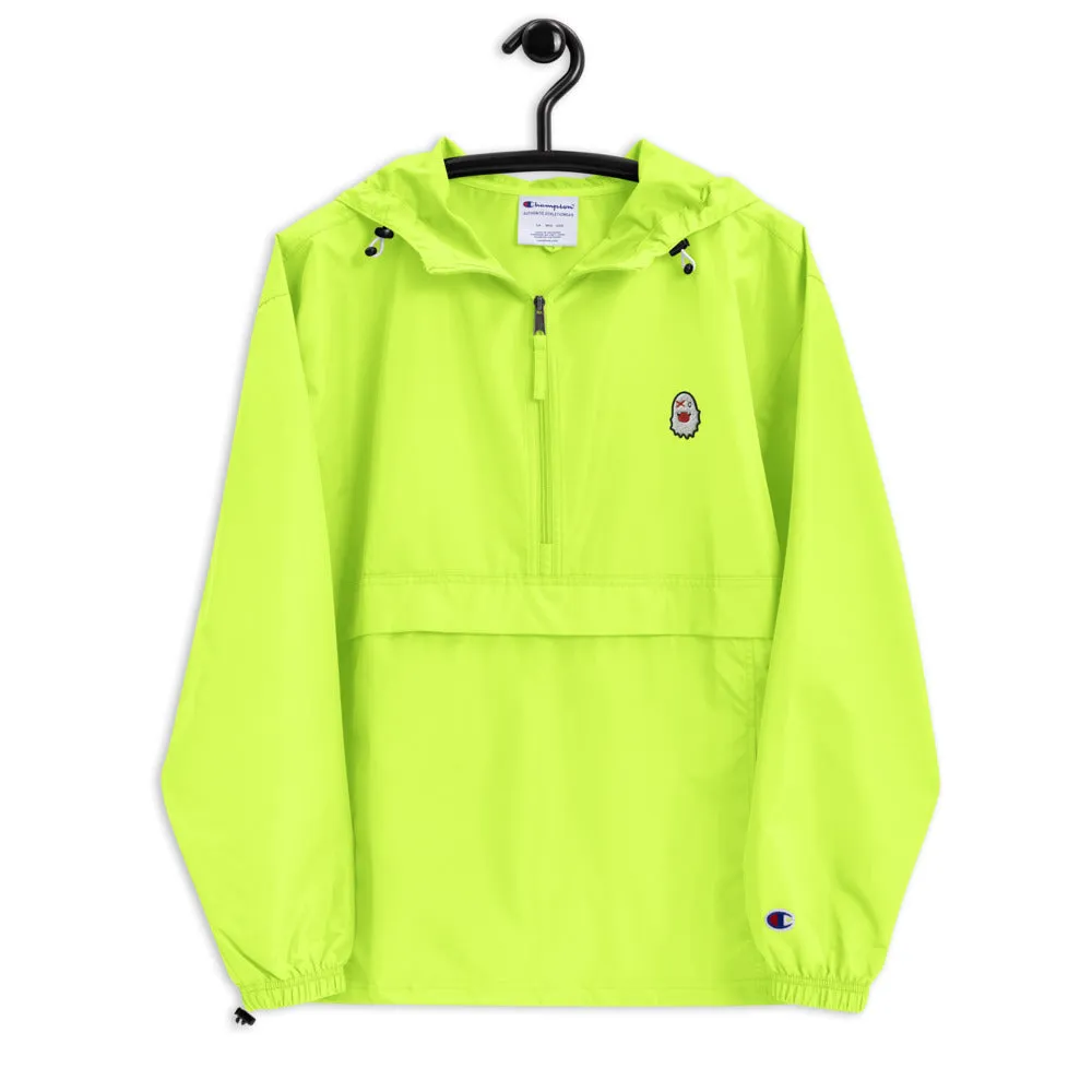 Stash Me - Ghost Packable Rain Jacket