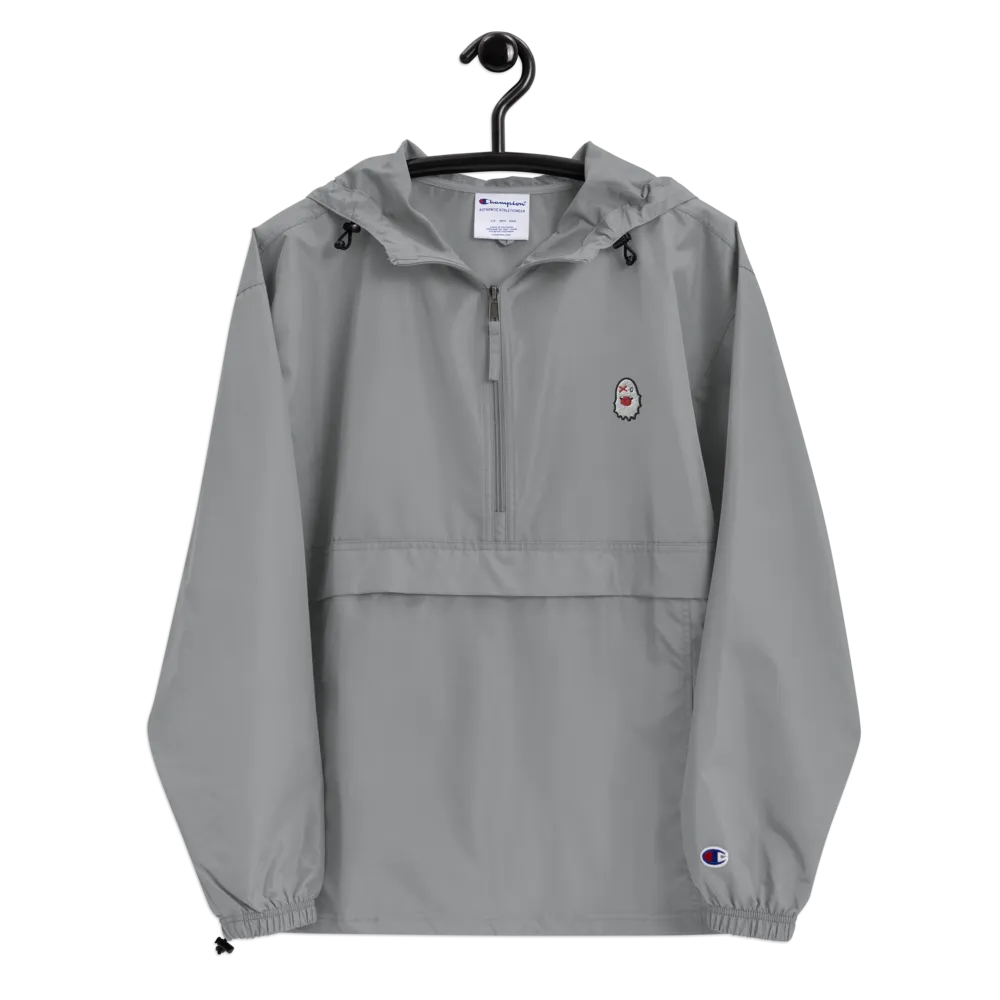 Stash Me - Ghost Packable Rain Jacket