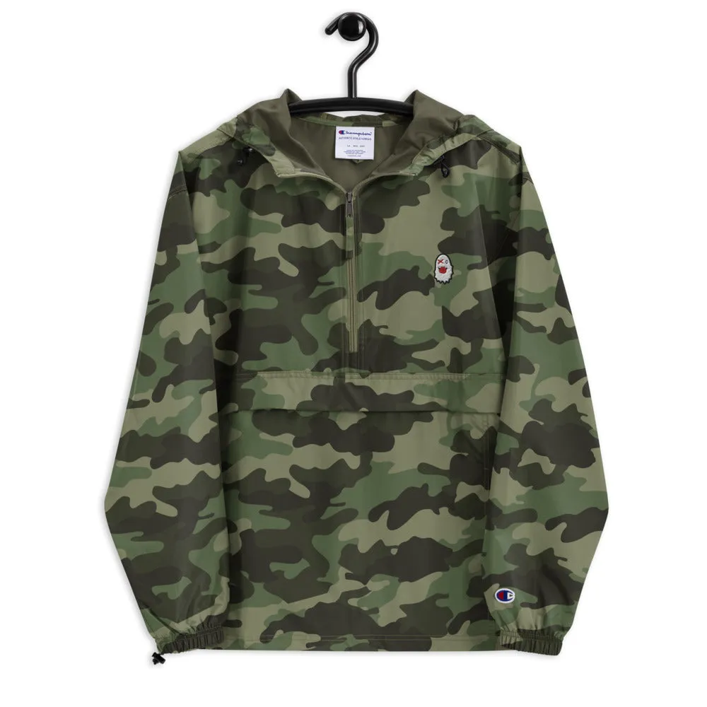 Stash Me - Ghost Packable Rain Jacket