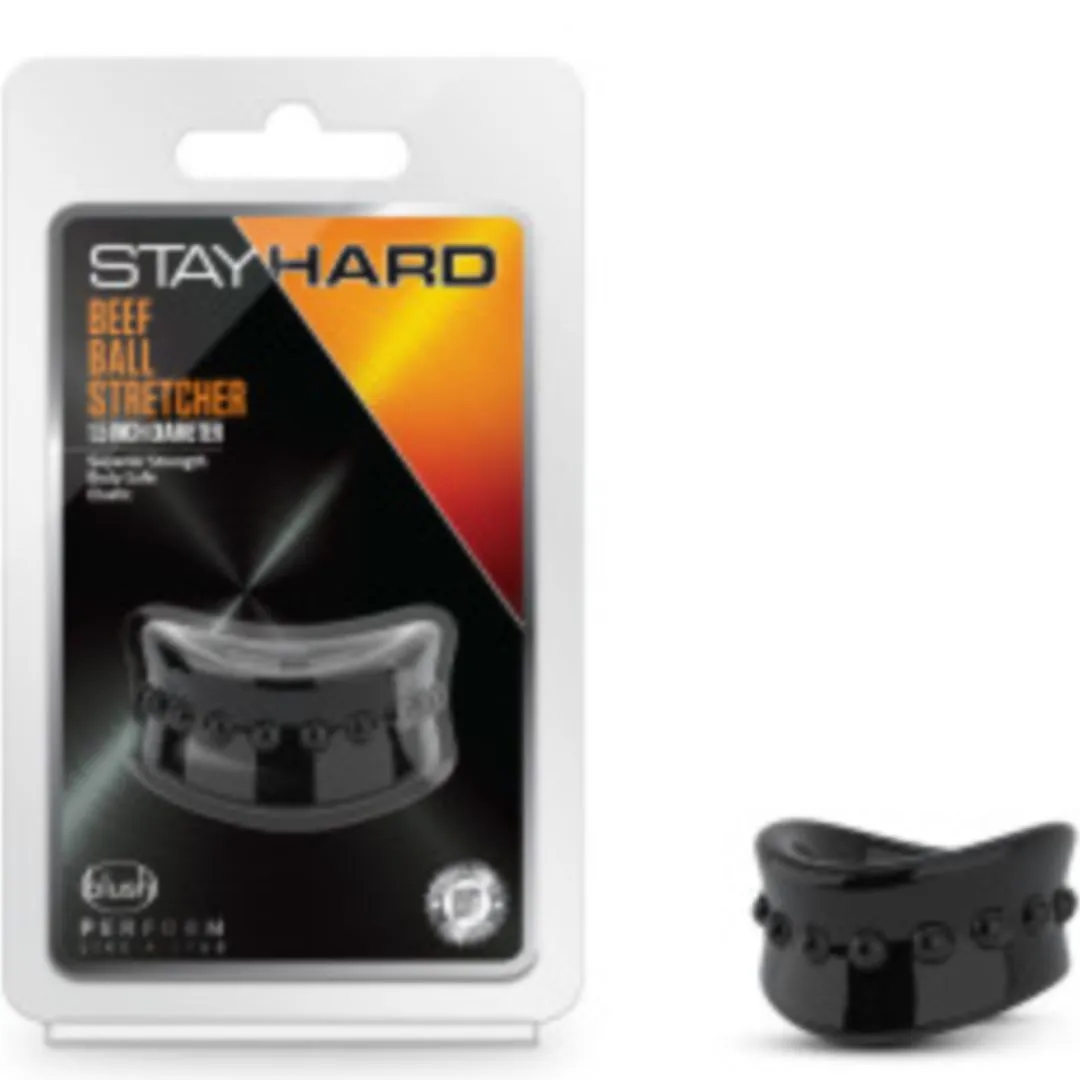 Stay Hard 1.5 Inch Beef Ball Stretcher Snug Ring