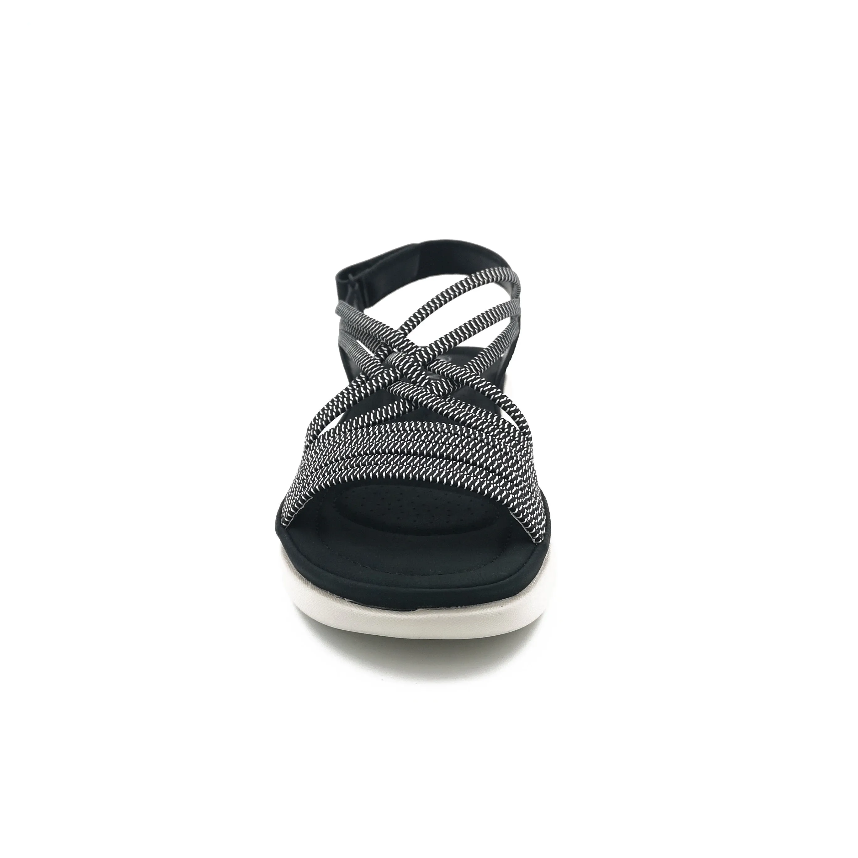 Strappy Elastic back Strap Sandal - 0901