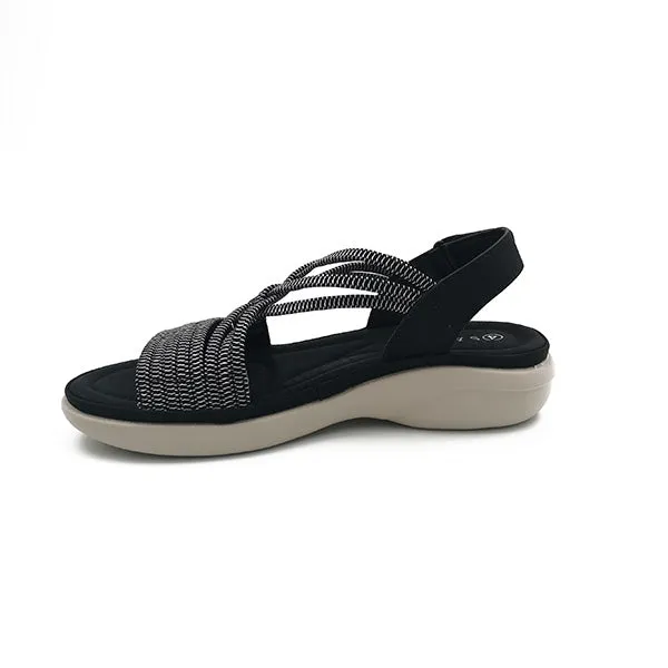 Strappy Elastic back Strap Sandal - 0901