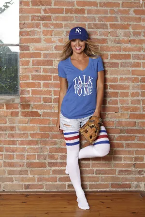 Talk BASEBALL to Me - Blue