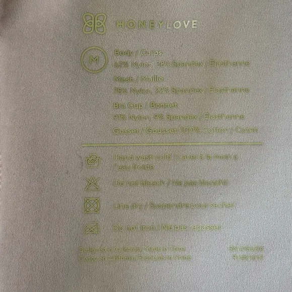 Tank BodysuitHoneylove COLOR: SAND