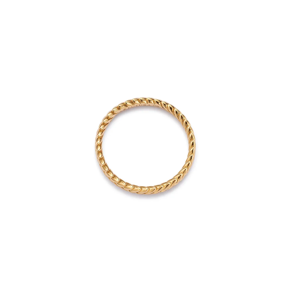 Terra Laurel Stacking Ring, Size 7.5, 9, 9.25