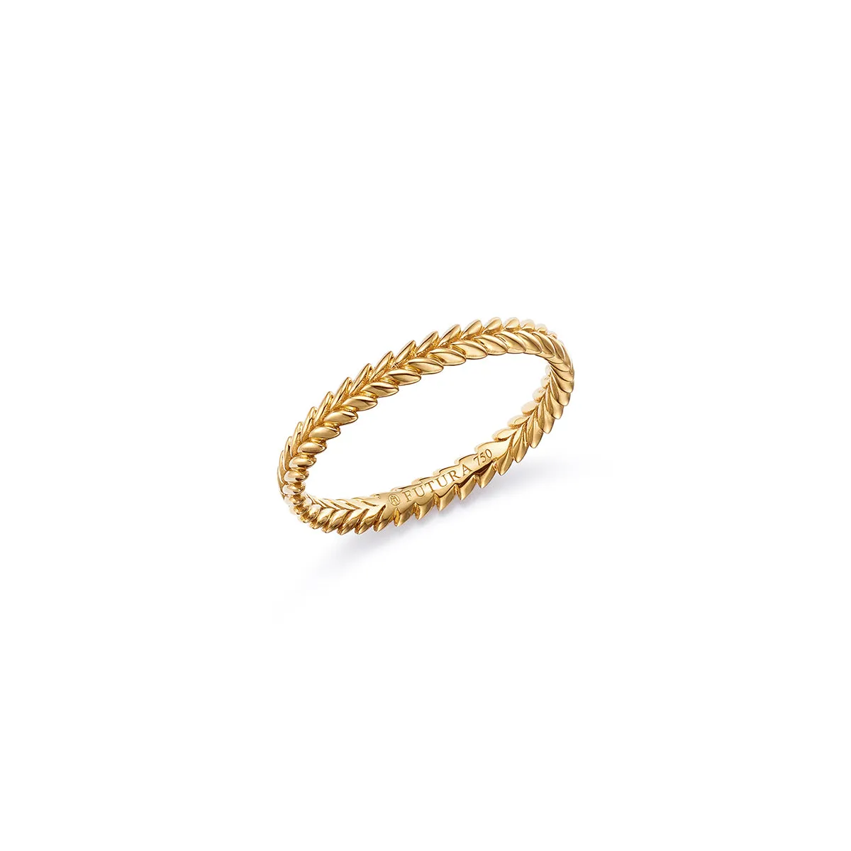 Terra Laurel Stacking Ring, Size 7.5, 9, 9.25