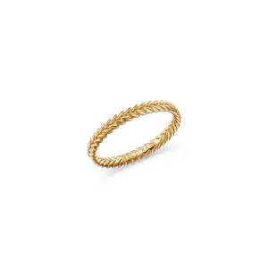 Terra Laurel Stacking Ring, Size 7.5, 9, 9.25