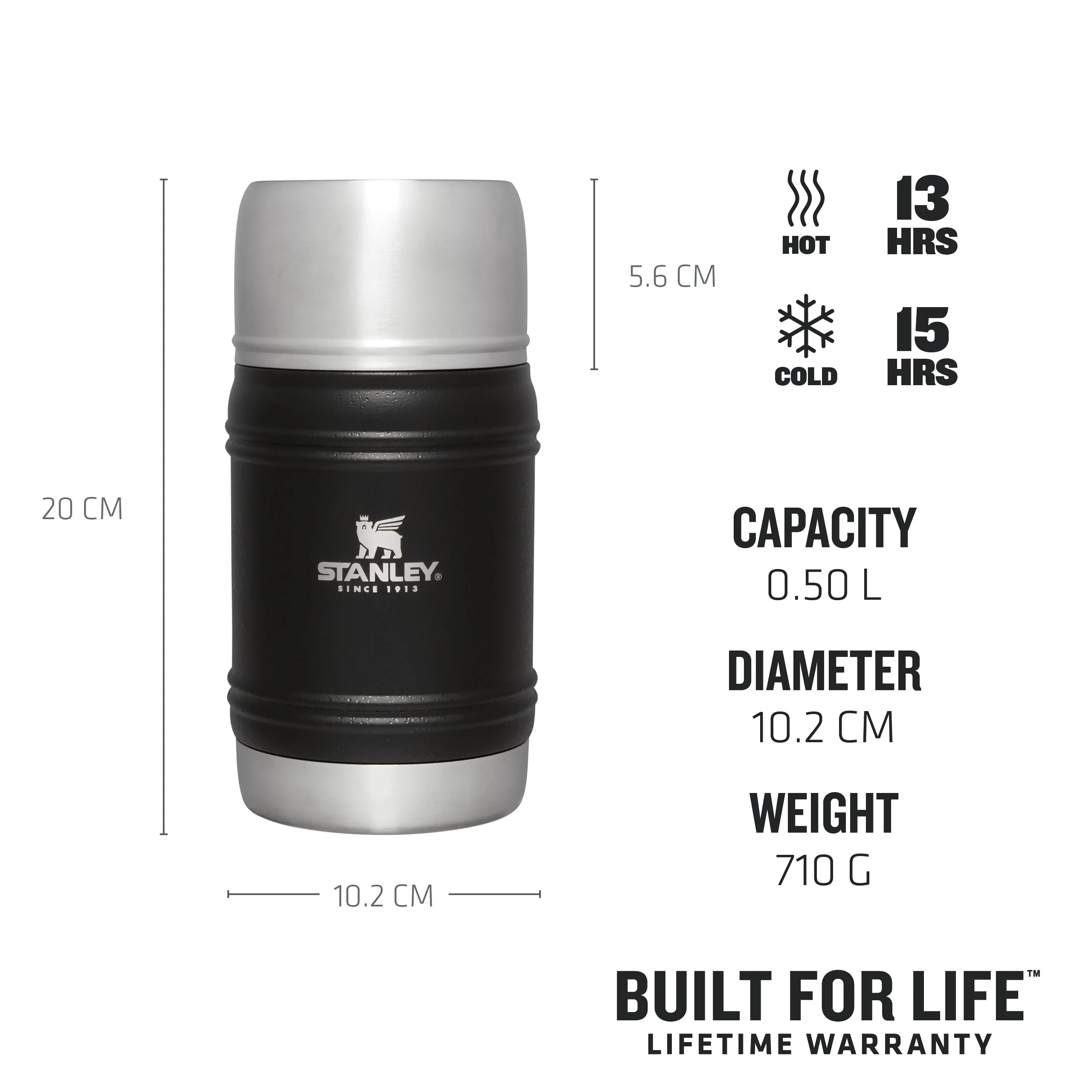 The Artisan Thermal Food Jar | 0.5L