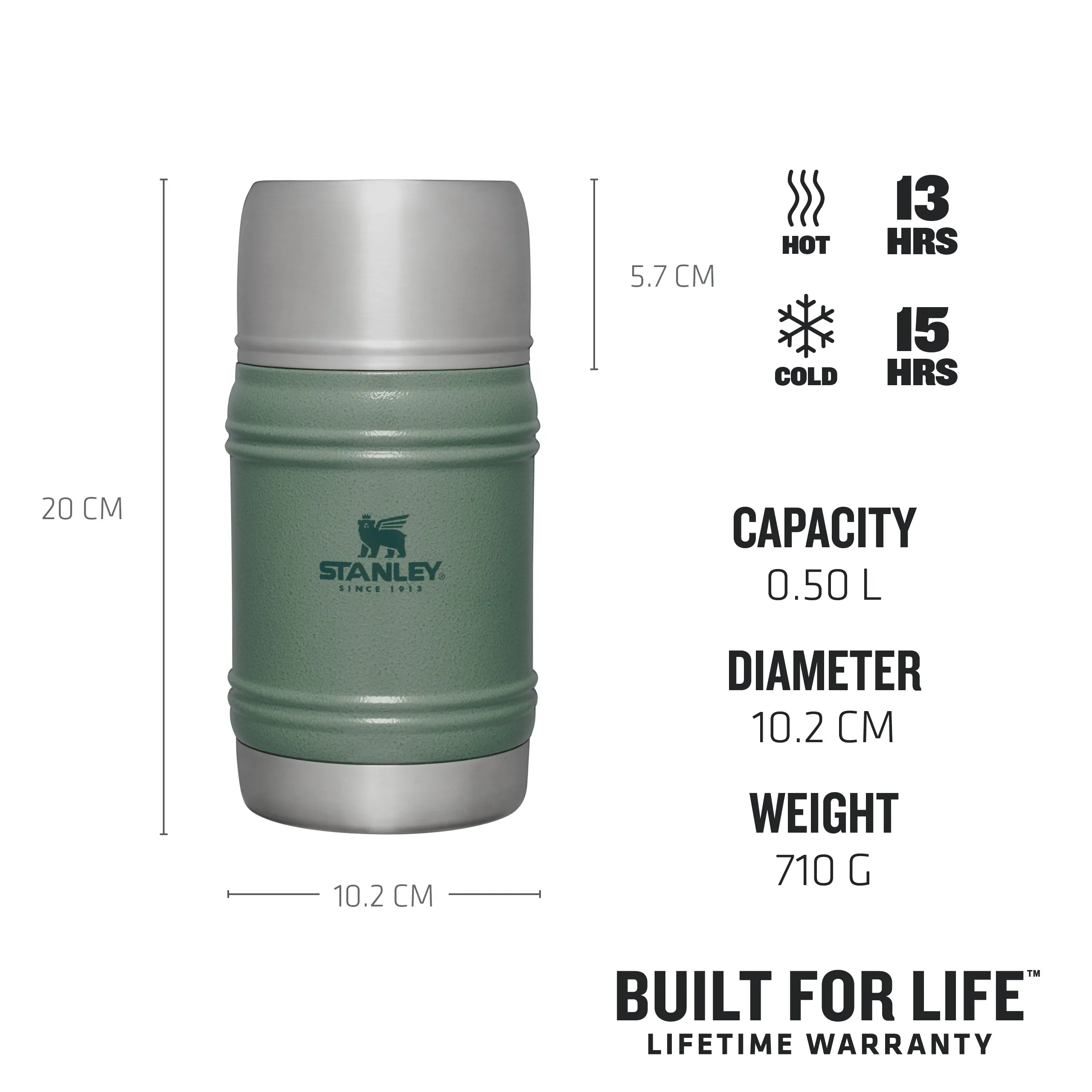 The Artisan Thermal Food Jar | 0.5L