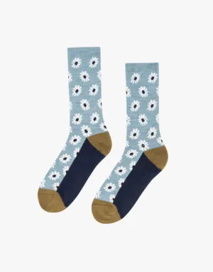 The Great The Ridge Runner Socks in Falling Daisy Multi