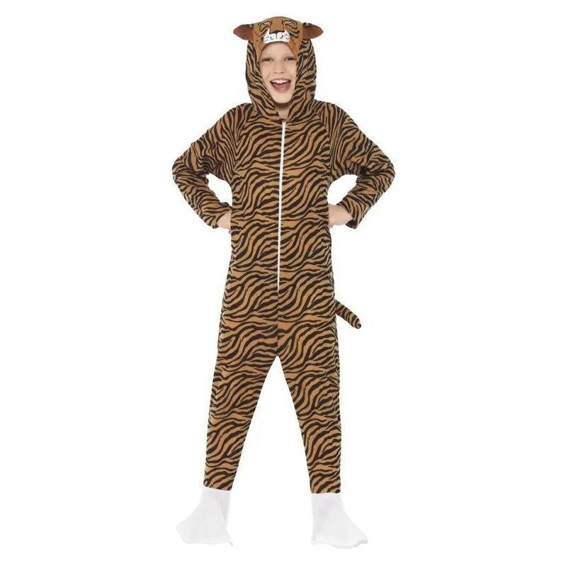Tiger Costume, Brown, Child