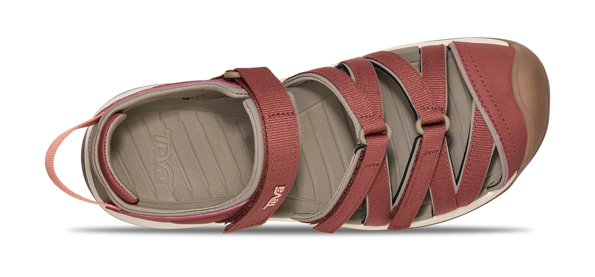 'Tirra Sport CT' women's sandal - Red