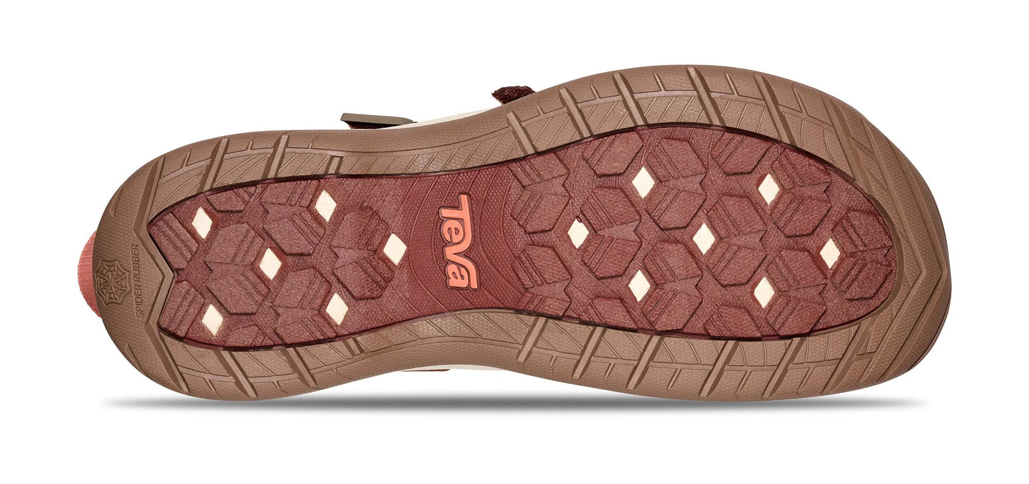 'Tirra Sport CT' women's sandal - Red