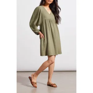 Tribal 3/4 Puff Sleeve Dress