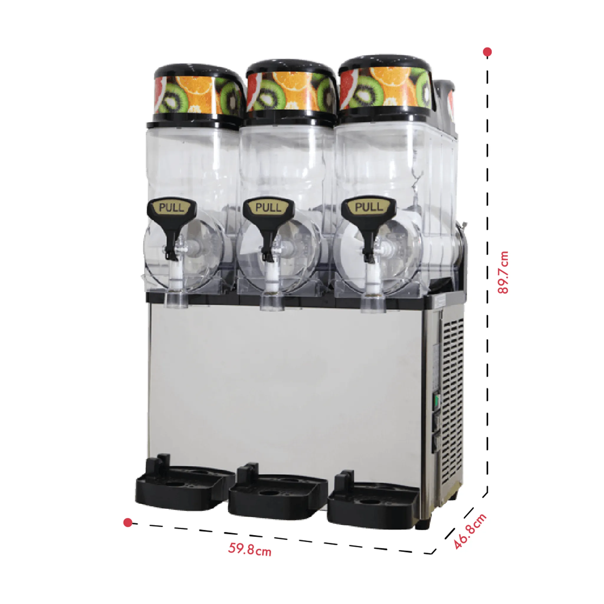 Triple Bowl 12 litres Slush Machine
