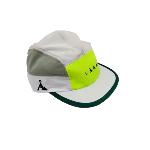 VAGA Club Cap - Chalk White/Eucalyptus Green/Neon Yellow/Racing Green