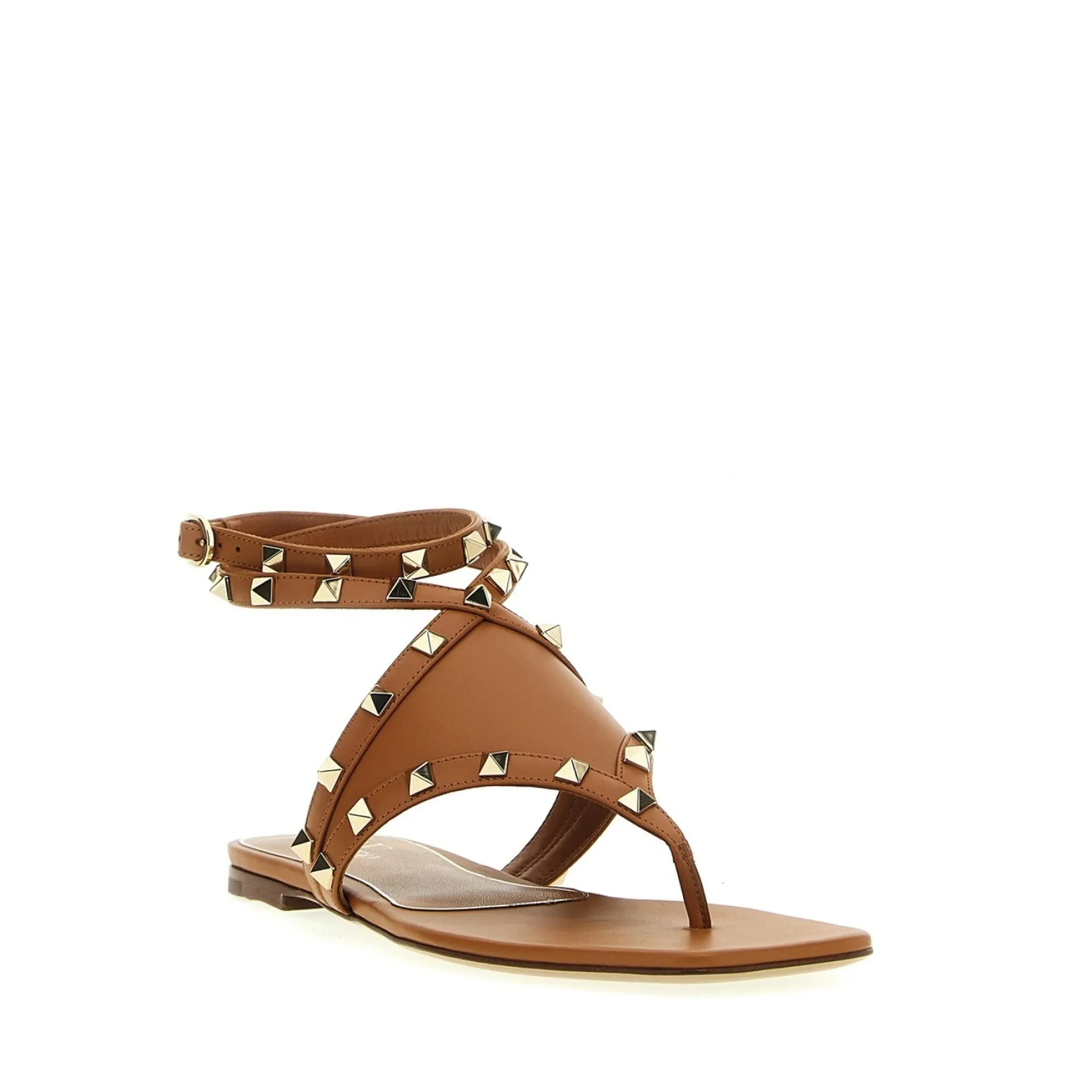 VALENTINO GARAVANI Rockstud Flat Sandals for Women