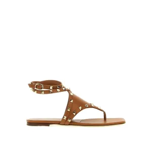 VALENTINO GARAVANI Rockstud Flat Sandals for Women