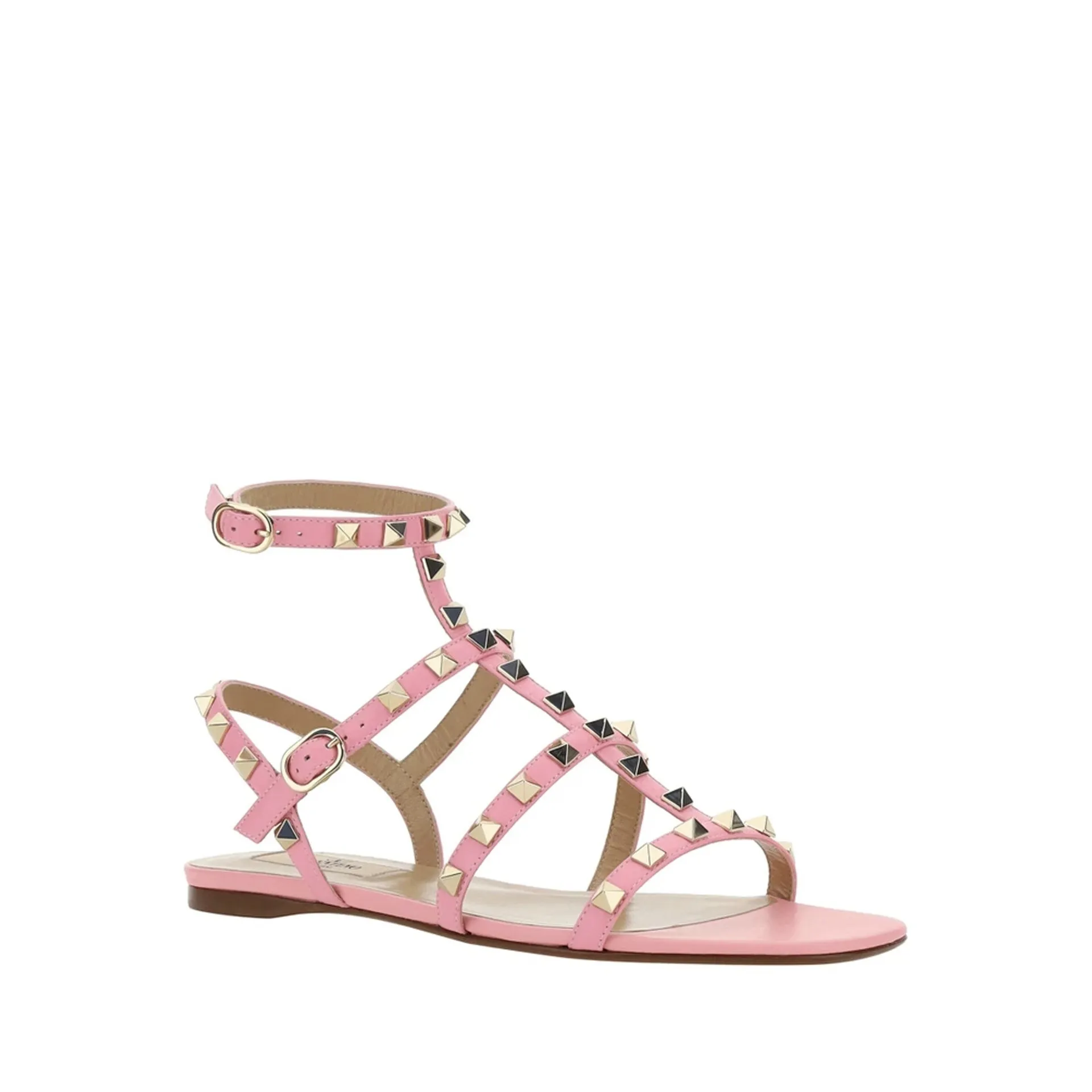 VALENTINO GARAVANI Rockstud Leather Sandals