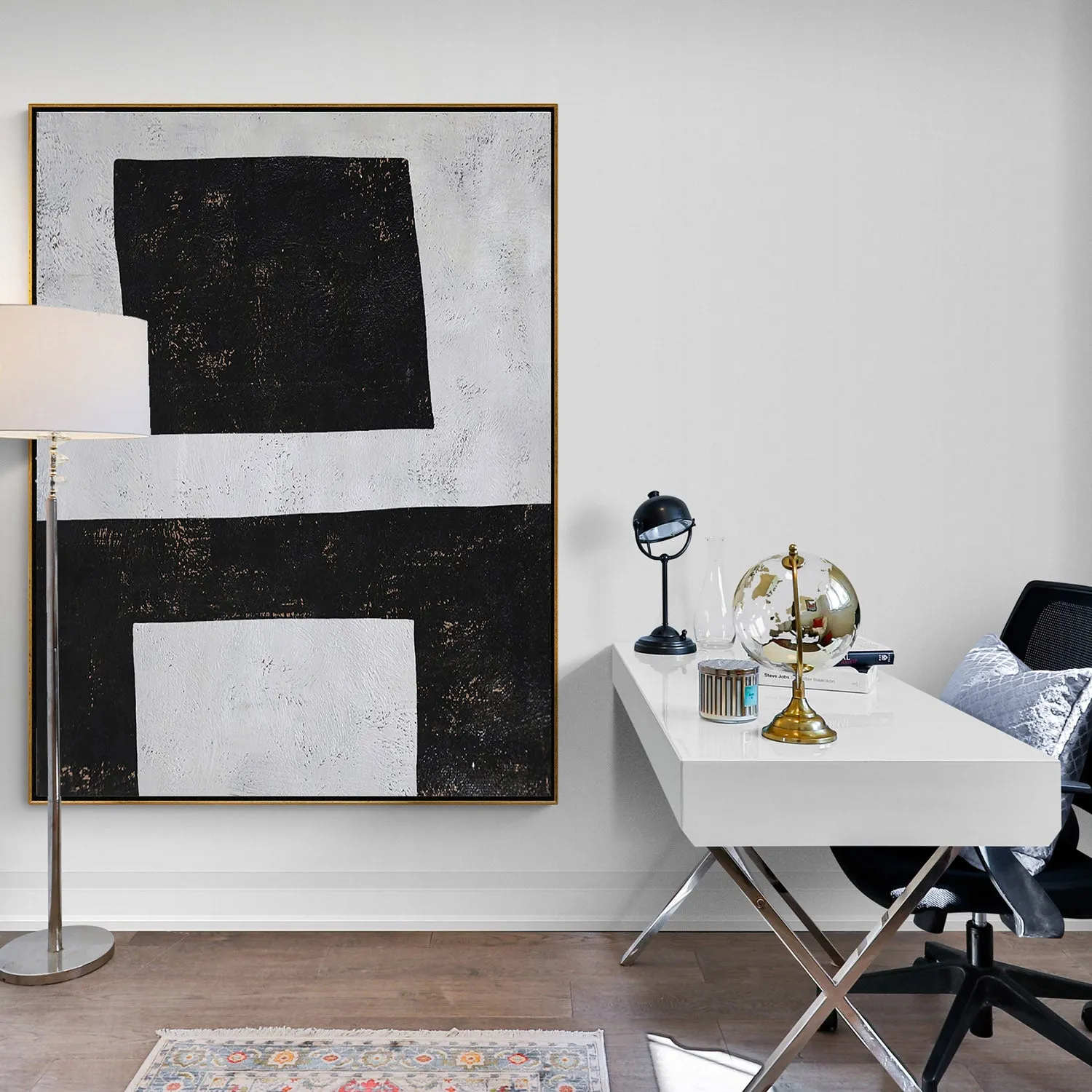 Vertical Geometric Painting H110V