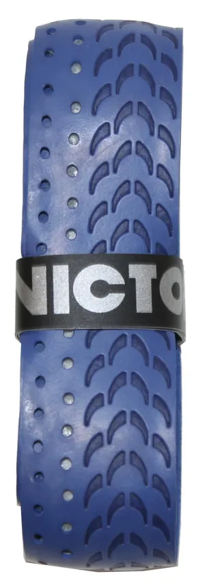 Victor Fishbone Replacement Badminton Racket Grip - Blue (single)